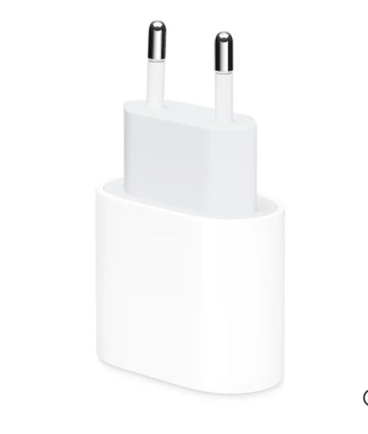 Laddare för iPhone - Strömadapter - 20W USB-C - Snabbladdare Vit