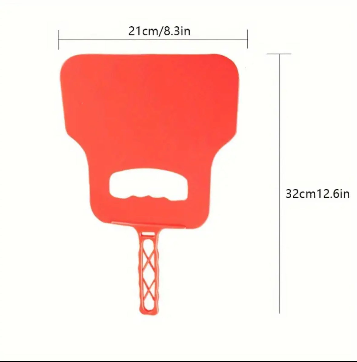 1 Styck, Grillhandfläkt, Värmetålig Plastgrillhandfläkt, Grillfläkt För Låg Eld